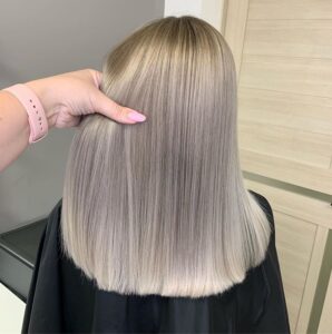 Окрашивание по технике Air-touch